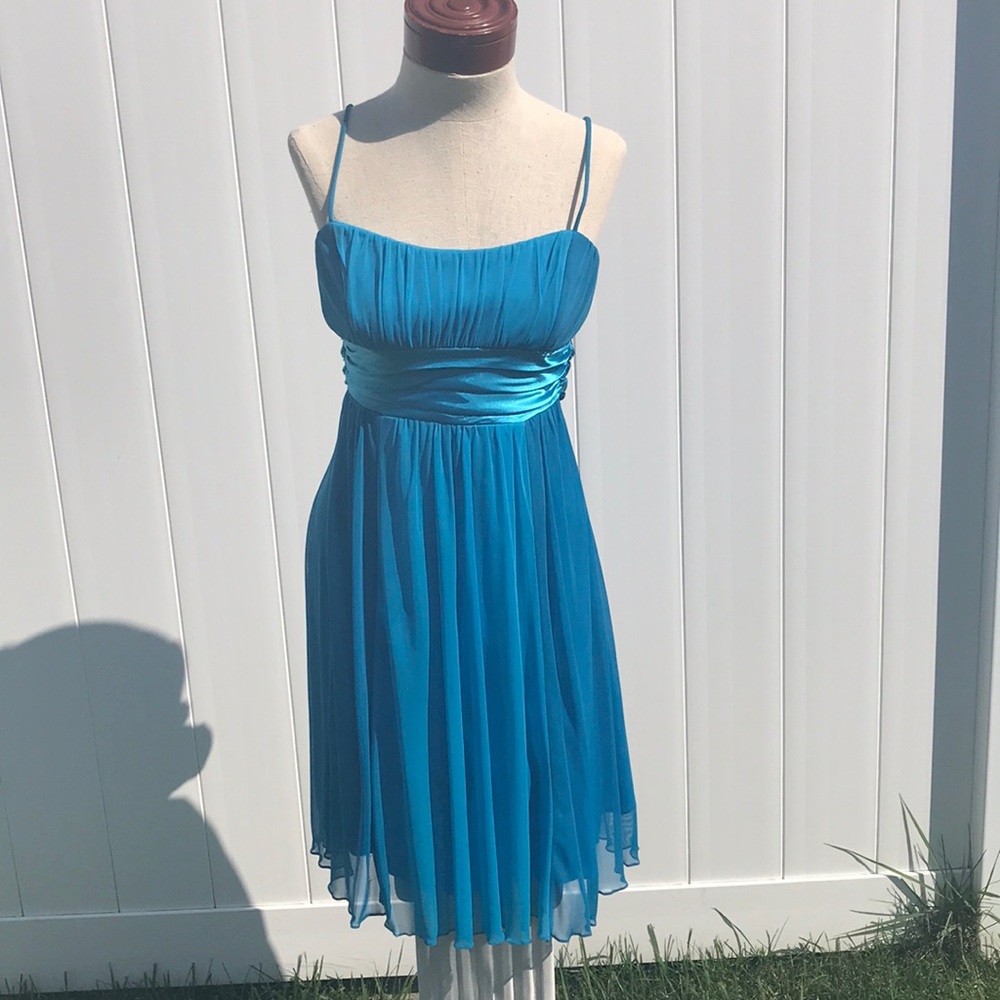 Beautiful two tone blue dress